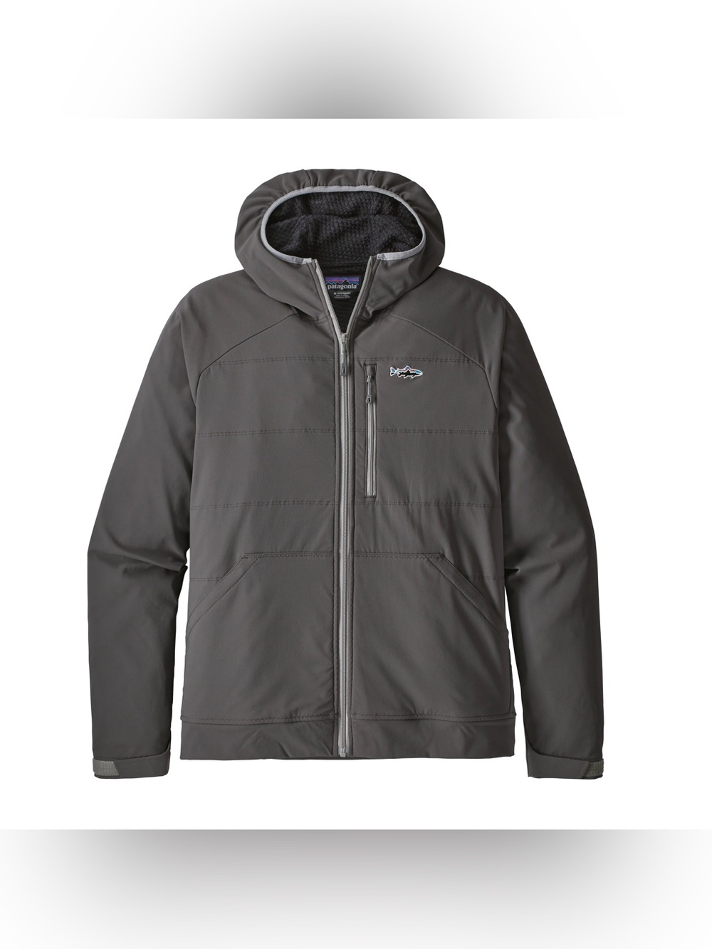 Patagonia Snap-Dry Hoody Forge Grey Mens Small